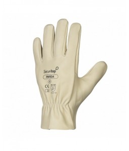 Paire de gants hydrofuges de manutention cuir Parda - Sécuritop - SECURITOP - Gants de manutention - 2