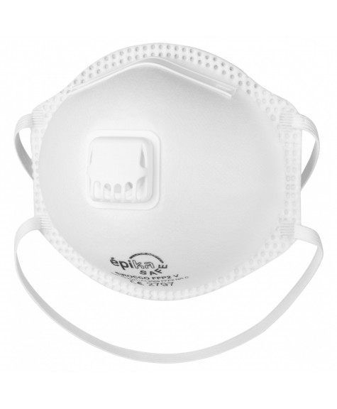 Boîte de 10 MASQUEs JETABLEs COQUE FFP2 VALVE SIROCCO - EPIKA SAFE