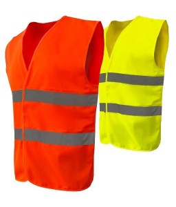 GILET NEON 2 HAUTE VISIBILITÉ 2 BANDES - Sécuritop - SECURITOP