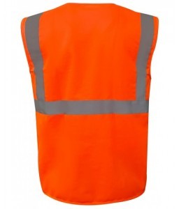 GILET HAUTE VISIBILITE LUMEN MULTIPOCHES RECYCLÉ - Sécuritop - SECURITOP - Vêtements haute-visibilité - 5