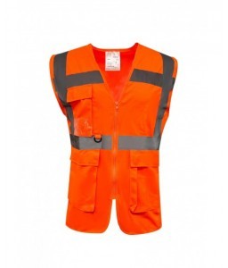 GILET HAUTE VISIBILITE LUMEN MULTIPOCHES RECYCLÉ - Sécuritop - SECURITOP - Vêtements haute-visibilité - 6
