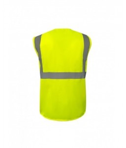 GILET HAUTE VISIBILITE LUMEN MULTIPOCHES RECYCLÉ - Sécuritop - SECURITOP - Vêtements haute-visibilité - 10