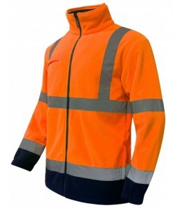 Polaire Haute-visibilité Liverpool recyclée - Sécuritop - SECURITOP - Vêtements haute-visibilité - 2
