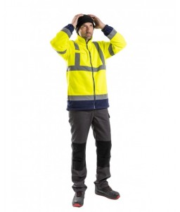 Polaire Haute-visibilité Liverpool recyclée - Sécuritop - SECURITOP - Vêtements haute-visibilité - 7