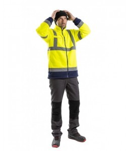 Polaire Haute-visibilité Liverpool recyclée - Sécuritop - SECURITOP - Vêtements haute-visibilité - 7