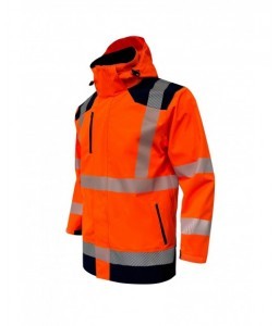 VESTE DE PLUIE HAUTE VISIBILITE LIMA RECYCLEE - SECURITOP - Parkas et manteaux - 3