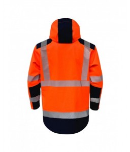 VESTE DE PLUIE HAUTE VISIBILITE LIMA RECYCLEE - SECURITOP - Parkas et manteaux - 4