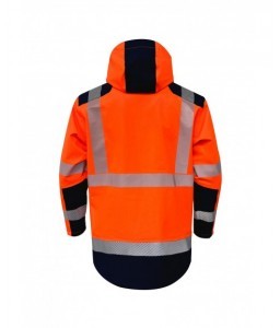 VESTE DE PLUIE HAUTE VISIBILITE LIMA RECYCLEE - SECURITOP - Parkas et manteaux - 4