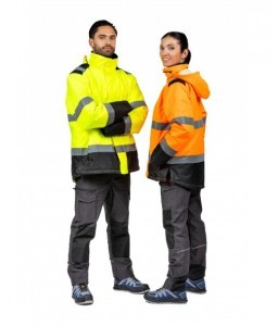 PARKA HAUTE VISIBILITE HORIZON RECYCLEE - SECURITOP - Parkas et manteaux - 7
