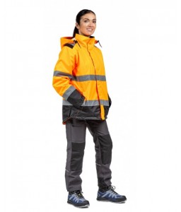 PARKA HAUTE VISIBILITE HORIZON RECYCLEE - SECURITOP - Parkas et manteaux - 8