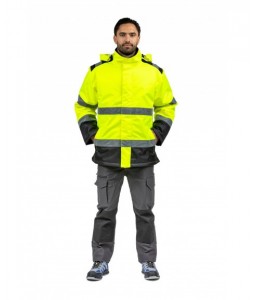 PARKA HAUTE VISIBILITE HORIZON RECYCLEE - SECURITOP - Parkas et manteaux - 9