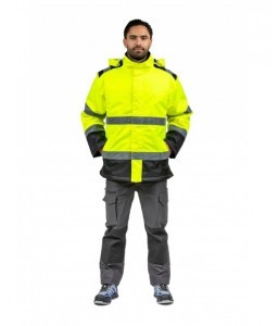 PARKA HAUTE VISIBILITE HORIZON RECYCLEE - SECURITOP - Parkas et manteaux - 9