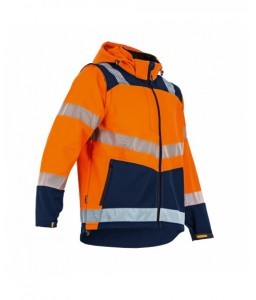SOFTSHELL HV A CAPUCHE - LMA - Vêtements haute-visibilité - 2