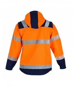 SOFTSHELL HV A CAPUCHE - LMA - Vêtements haute-visibilité - 3