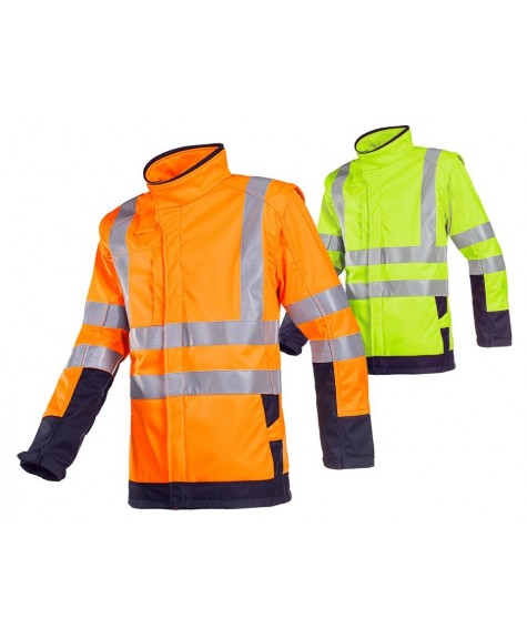 SOFTSHELL Haute visibilité HEATHERTON IGNIFUGEE ANTISTATIQUE - Sioen