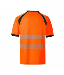 T-SHIRT HV TO5 RECYCLE COTON POLYESTER - CODUPAL - Vêtements haute-visibilité - 3