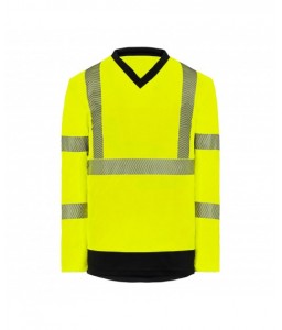 T-SHIRT manches longues haute-visibilité HELIUM - T2S - Vêtements haute-visibilité - 3