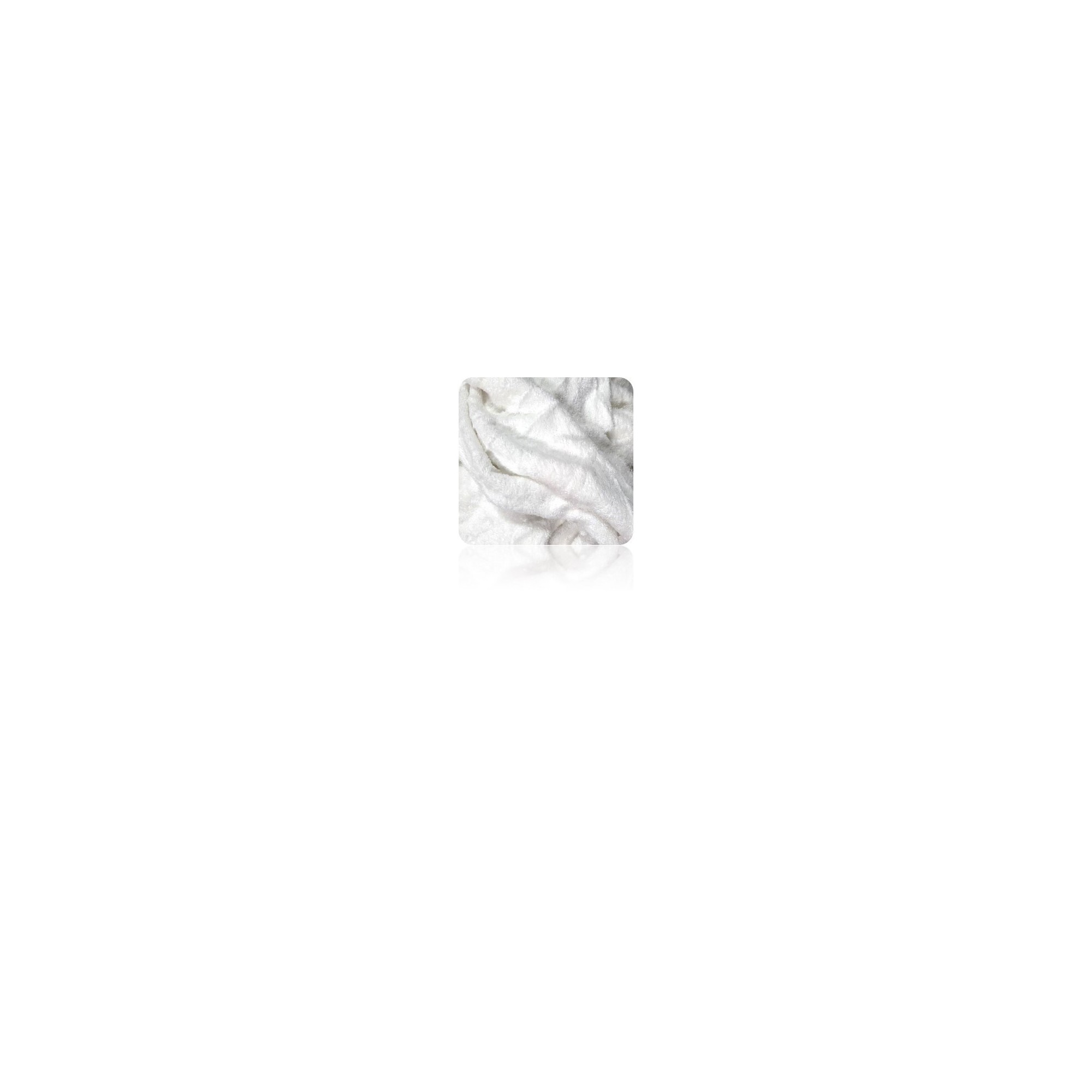CHIFFON BLANC EPONGE COTON - COMPAS