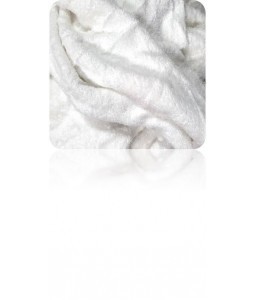CHIFFON BLANC EPONGE COTON - COMPAS