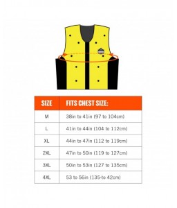 Gilet rafraîchissant Chill-Its® 6685 - ERGODYNE - Hauts de travail - 7