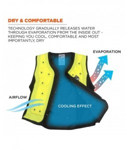 Gilet rafraîchissant Chill-Its® 6685 - ERGODYNE - Hauts de travail - 8