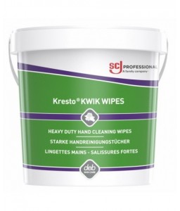 Seau de 70 lingettes nettoyantes pour les mains contre les salissures fortes - SC JOHNSON PROFESSIONAL