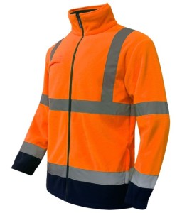 Polaire Haute-visibilité Liverpool recyclée - Sécuritop - SECURITOP - Vêtements haute-visibilité - 2