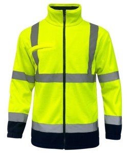 Polaire Haute-visibilité Liverpool recyclée - Sécuritop - SECURITOP - Vêtements haute-visibilité - 4