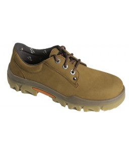 Chaussures de sécurité basse marron. Chaussure de la marque MTS : Kenya Flex S3